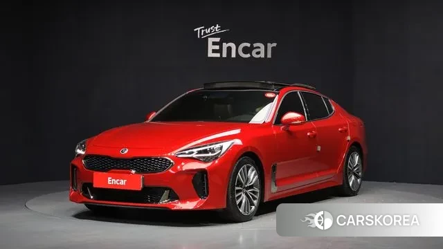 Kia Stinger 2019 Красный из Кореи