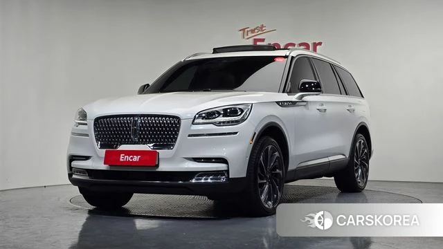 Lincoln Aviator 2nd generation 2020 Белый из Кореи