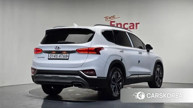Hyundai Santa Fe TM 2019 Белый из Кореи