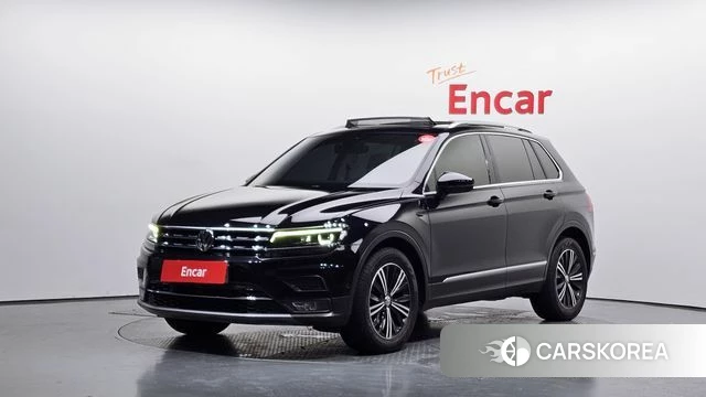 Volkswagen Tiguan second Generation 2019 Черный из Кореи