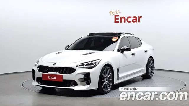 Kia Stinger 2018 Белый из Кореи