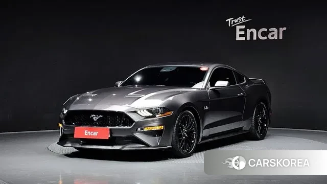 Ford Mustang 2018 Серый из Кореи