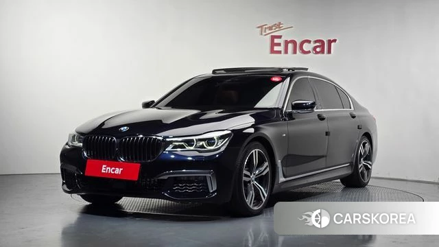 BMW 7 Series (G11) 2019 Черный из Кореи