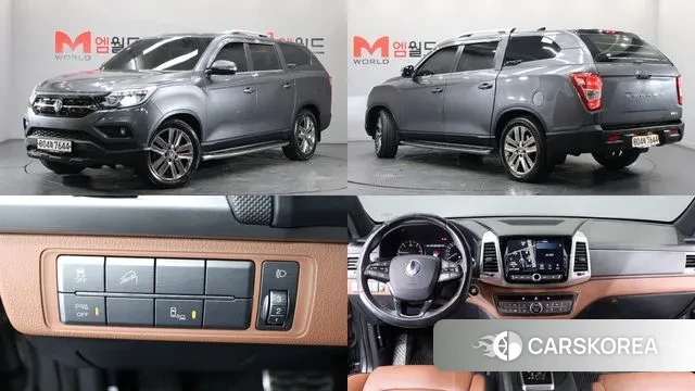 Ssangyong Rexton Sports 2019 Серый из Кореи