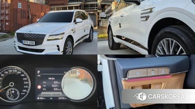 Genesis GV80 2023 Белый из Кореи