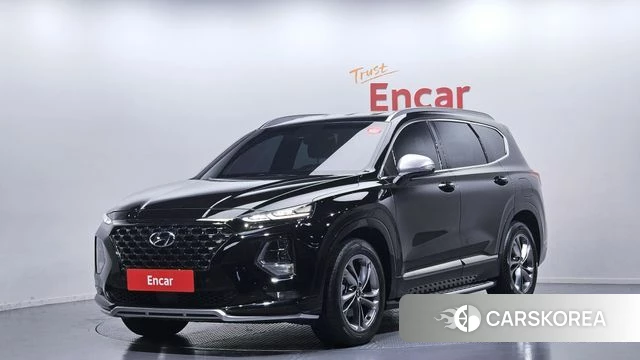 Hyundai Santa Fe TM 2018 Черный из Кореи