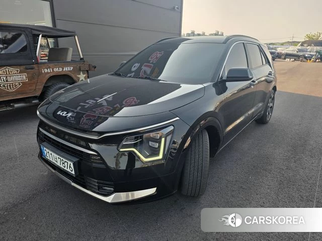 Kia Di Ol Nu Niro 2022 Черный из Кореи
