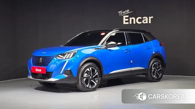 Peugeot e-2008 second generation 2023 Синий из Кореи