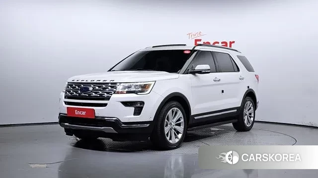 Ford Explorer 2019 Белый из Кореи