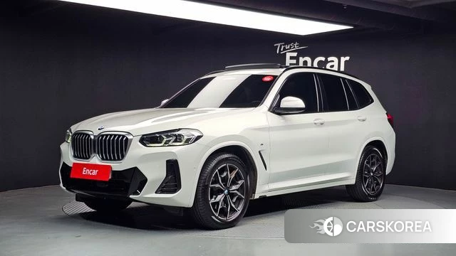 BMW X3 (G01) 2022 Белый из Кореи