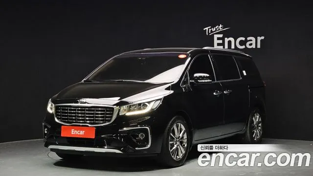 Kia The New Carnival 2019 Черный из Кореи