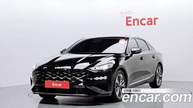 Kia K8 Hybrid 2021 Черный из Кореи