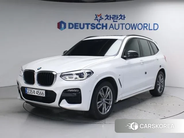 BMW X3 (G01) 2021 Белый из Кореи