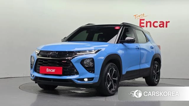 Chevrolet (GM Daewoo) Trailblazer 2022 Небесно-голубой из Кореи