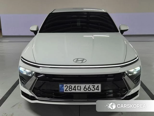 Hyundai Sonata D Edge (DN8) 2024 Белый из Кореи