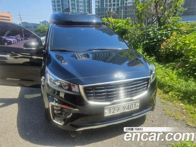 Kia The New Carnival 2019 Черный из Кореи