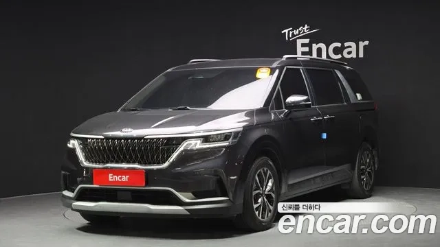 Kia Carnival 4th generation 2021 Серый из Кореи