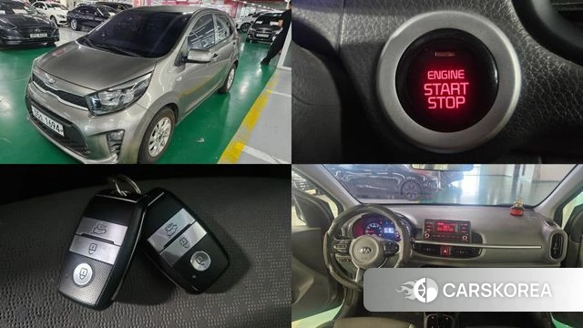 Kia All New Morning (JA) 2018 Серый из Кореи