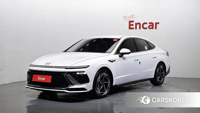 Hyundai Sonata D Edge Hybrid (DN8) 2025 Белый из Кореи