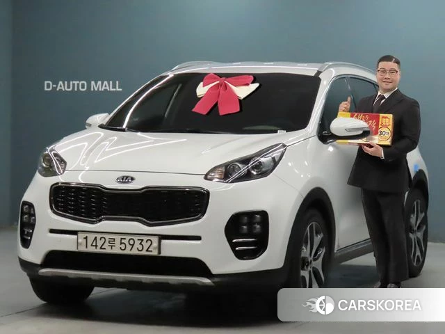 Kia Sportage 4th Generation 2018 Белый из Кореи