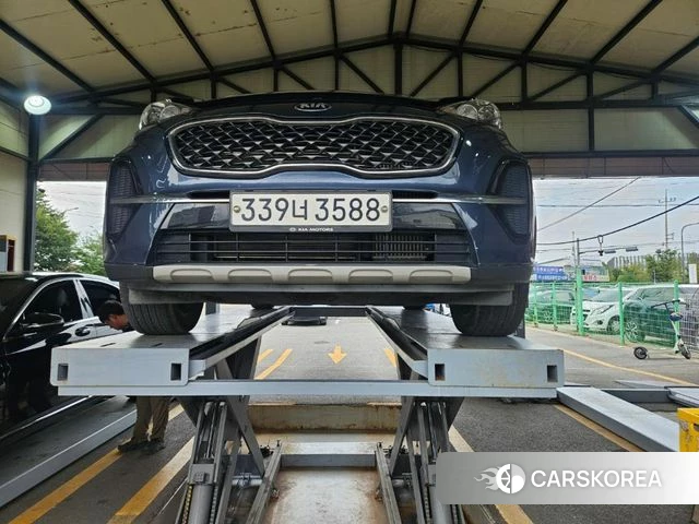 Kia Sportage The Bold 2020 Синий из Кореи