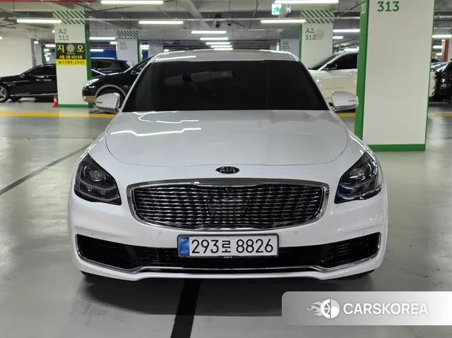 Kia More K9 2021 Белый из Кореи