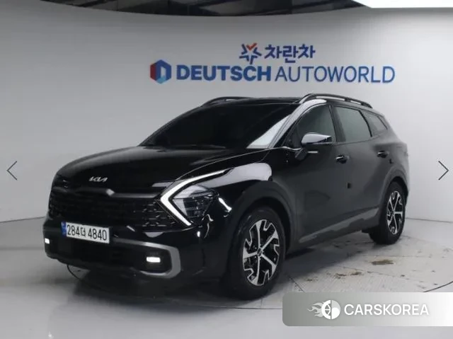 Kia Sportage 5th Generation Hybrid 2021 Черный из Кореи