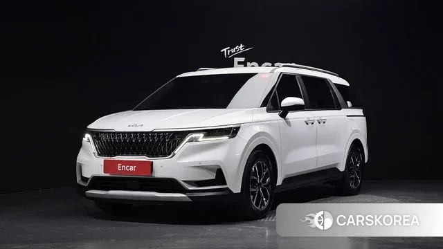 Kia Carnival 4th generation 2021 Белый из Кореи