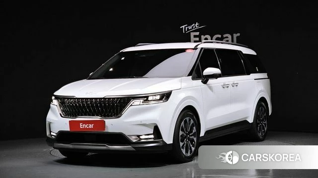 Kia Carnival 4th generation 2023 Белый из Кореи