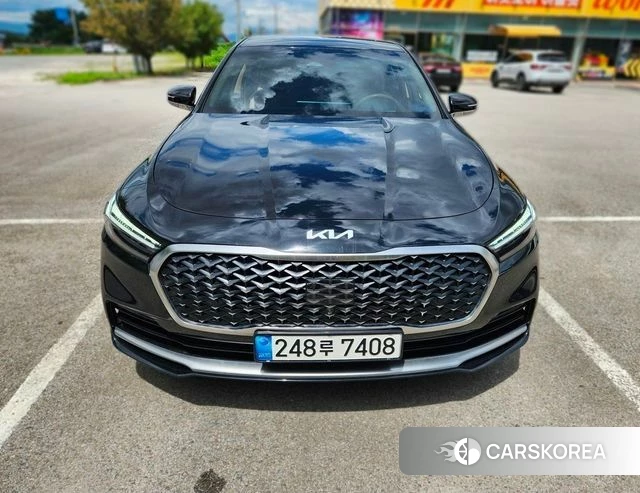 Kia The New K9 2nd generation 2022 Черный из Кореи