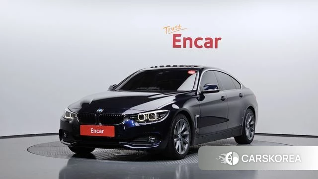 BMW 4 Series (F32) 2019 Синий из Кореи