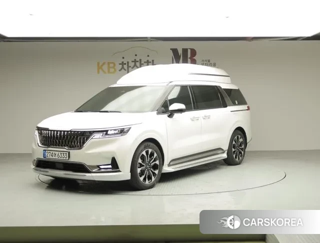 Kia Carnival 4th generation 2022 Белый из Кореи