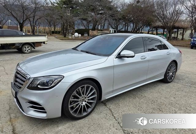 Mercedes-Benz S-Class W222 2018 Серебряный из Кореи