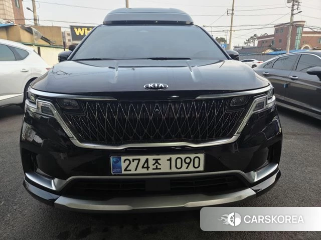 Kia Carnival 4th generation 2021 Черный из Кореи