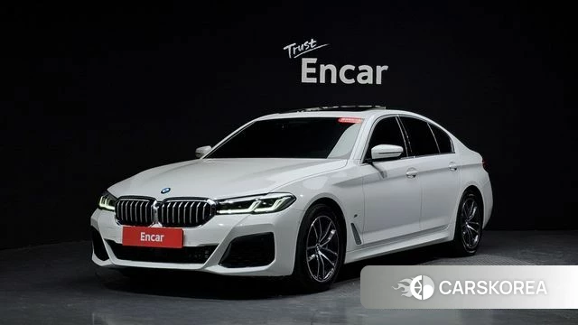 BMW 5 Series (G30) 2021 Белый из Кореи