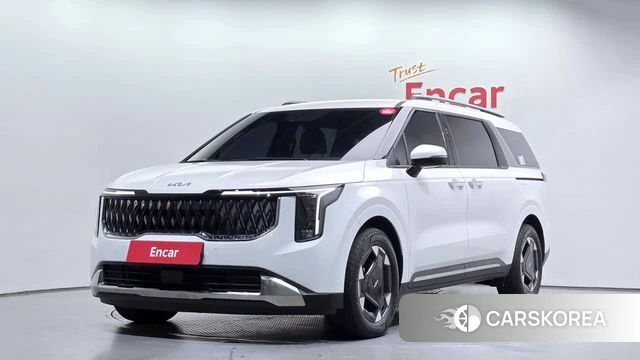 Kia The New Carnival 4th Generation 2025 Белый из Кореи