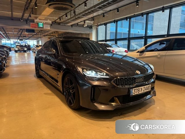 Kia Stinger 2018 Серый из Кореи