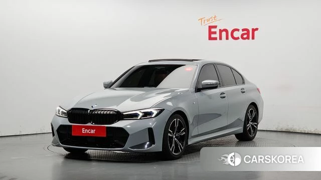 BMW 3 Series (G20) 2023 Серебристо-серый из Кореи