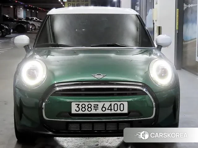 Mini Cooper 2022 Зеленый из Кореи