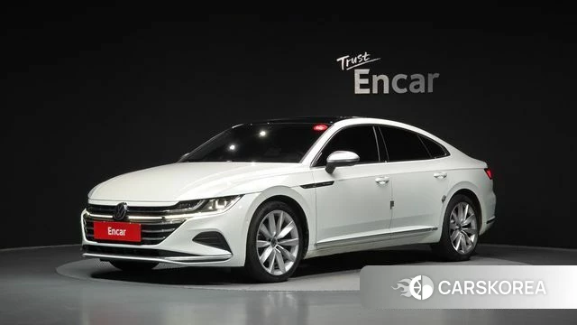 Volkswagen Arteon 2022 Белый из Кореи