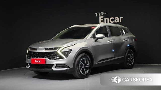 Kia Sportage 5th Generation Hybrid 2024 Серебристо-серый из Кореи