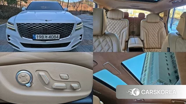 Genesis GV80 2023 Белый из Кореи