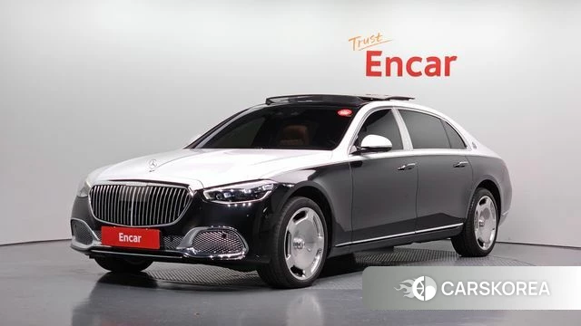 Mercedes-Benz S-Class W223 2024 Черный двухцветный из Кореи