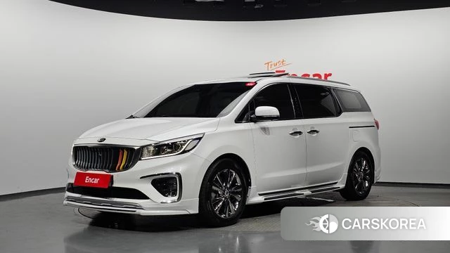 Kia The New Carnival 2019 Белый из Кореи