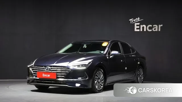 Hyundai Sonata Hybrid (DN8) 2021 Синий из Кореи