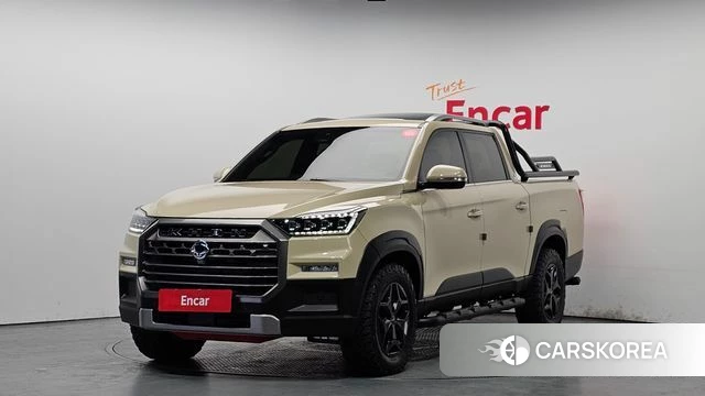 Ssangyong The New Rexton Sports Cannes 2023 Жемчужный цвет из Кореи