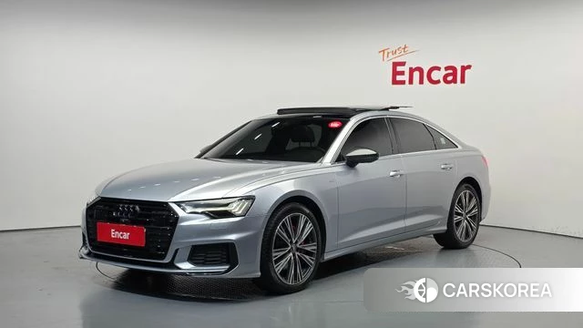 Audi A6 (C8) 2021 Серебряный из Кореи