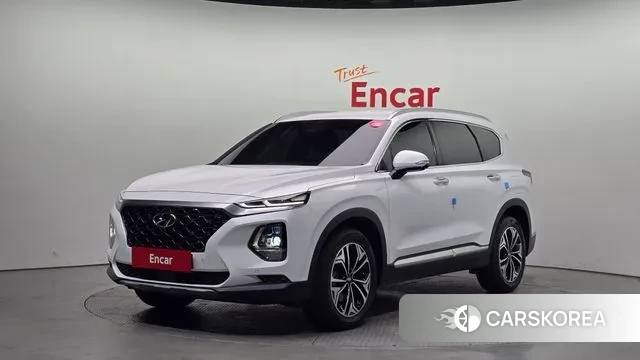 Hyundai Santa Fe TM 2020 Белый из Кореи