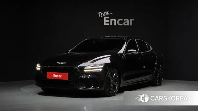 Genesis The New G70 2021 Черный из Кореи