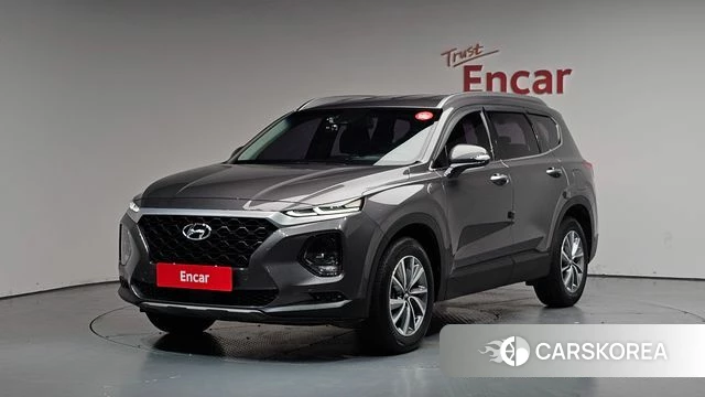 Hyundai Santa Fe TM 2019 Серый из Кореи